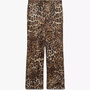 Leopard Print Women's Pants